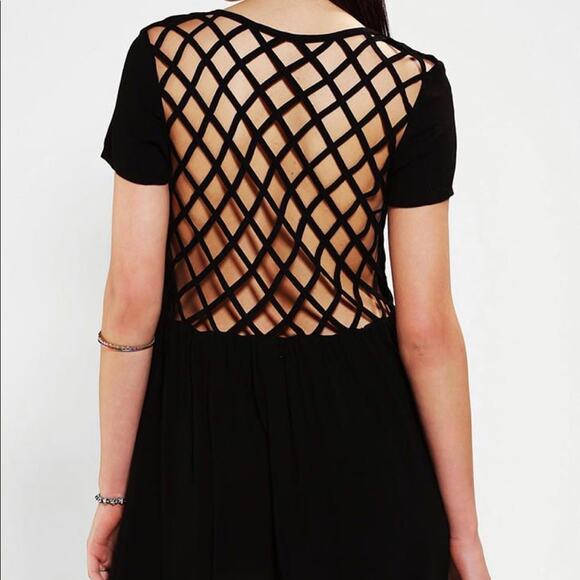 Evil Twin Dress Paranoid Black Lattice Small - Picture 4 of 9